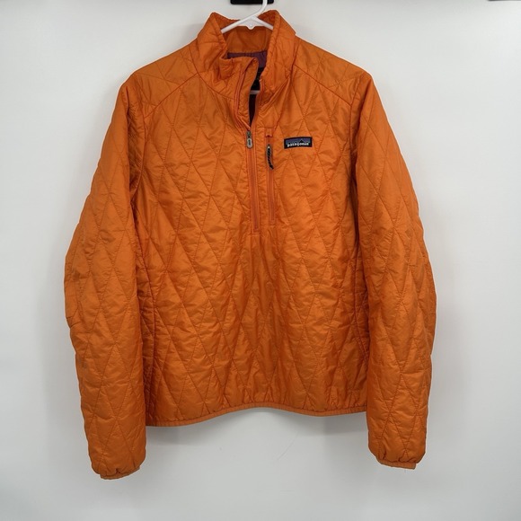 Patagonia Jackets & Blazers - Patagonia Womens Nano Puff 1/2 Zip Pullover Size L Quilted Outdoors Primaloft
